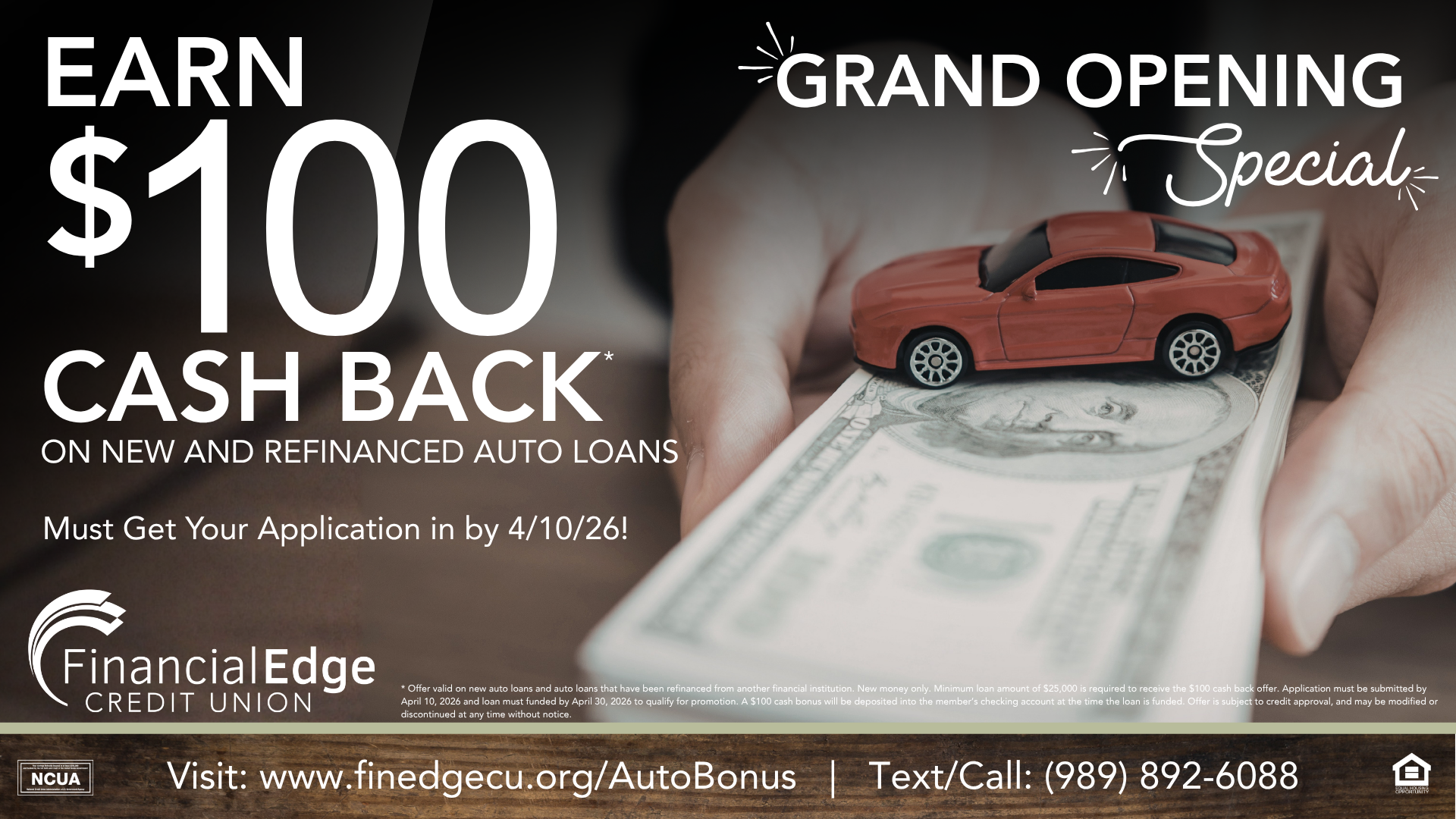Auto Loan Bonus